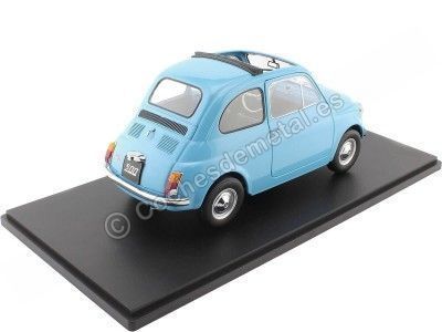 Cochesdemetal.es 1968 Fiat 500 Azul Claro 1:12 KK-Scale KKDC120035 2