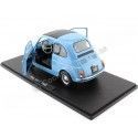 Voiture Miniature de Collection - KK SCALE MODELS 1/12 - FIAT 500 F Custom  - 1968 - Dark Blue - 120063BL - Cdiscount Jeux - Jouets