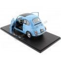 Cochesdemetal.es 1968 Fiat 500 bleu clair 1:12 kk-échelle KKDC120035