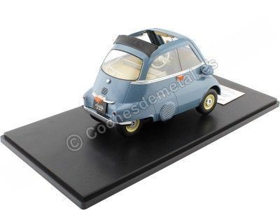 Cochesdemetal.es 1959 BMW 250 Isetta Gris Azulado 1:12 KK-Scale KKDC120046 2