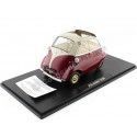 Cochesdemetal.es 1959 BMW 250 Granate / crème Isetta 1:12 KK KKDC120045