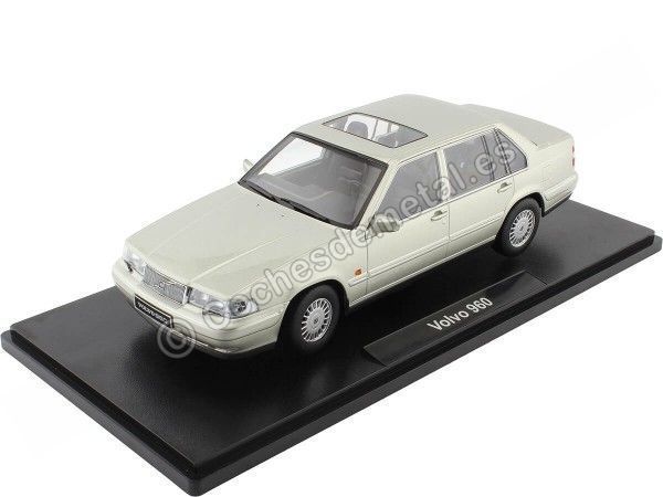 CARSDEMETAL.ES 1996 Volvo 960 Metallic Gray 1:18 Triple-9 1800301