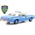 Cochesdemetal.es 1978 Dodge Monaco Police NYPD Azul/Blanco 1:18 Greenlight Artisan 19132