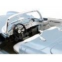 1957 Chevrolet Corvette Convertible Azul-Blanco 1:18 Lucky Diecast 92018 Cochesdemetal 12 - Coches de Metal 