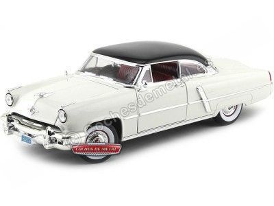 Cochesdemetal.es 1952 Lincoln Capri Blanco 1:18 Lucky Diecast 92808