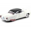 Cochesdemetal.es 1952 Lincoln Capri Blanco 1:18 Lucky Diecast 92808