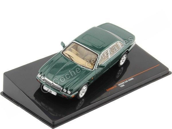 Cochesdemetal.es 1998 Jaguar XJ8 (X308) RHD Verde Metalizado 1:43 IXO Models CLC456N.22