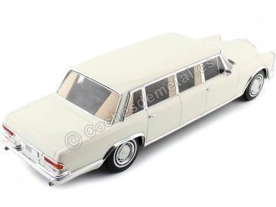 1969 Mercedes-Benz 600 (W100) Pullman Limousine Blanco 1:18 MC Group 18188 Cochesdemetal.es 2