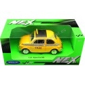 Cochesdemetal.es 1957 Fiat Nuova 500 Taxi Amarillo 1:24 Welly 22515