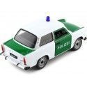 Carsdemetal.es 1963 Trabant 601 Police blanche / verte 1:24 Welly 24037