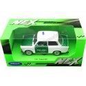 Carsdemetal.es 1963 Trabant 601 Police blanche / verte 1:24 Welly 24037