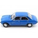 Cochesdemetal.es 1975 Peugeot 504 Azul 1:24 Welly 24001