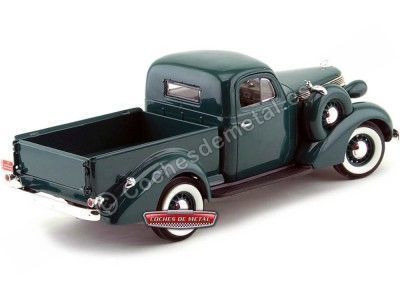 Cochesdemetal.es 1937 Studebaker coupé express Rick up Verde 1:18 Lucky Diecast 92458 2