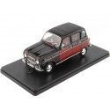 Cochesdemetal.es 1964 Renault 4L Parisienne Negro/Rojo 1:24 WhiteBox 124151