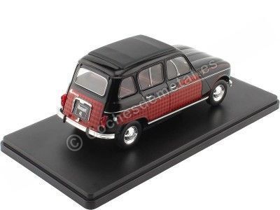 Cochesdemetal.es 1964 Renault 4L Parisienne Negro/Rojo 1:24 WhiteBox 124151 2