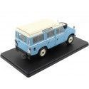 Cochesdemetal.es 1958 Land Rover Series III 109 Azul Claro 1:24 Whitebox 124150