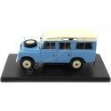 Cochesdemetal.es 1958 Land Rover Series III 109 Azul Claro 1:24 Whitebox 124150