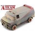 Cochesdemetal.es 1983 GMC Vandura Cargo Van "A-Team Equipo-A" Sucia y Tiroteada 1:24 Greenlight 84112