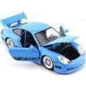 Cochesdemetal.es 2011 Porsche 911 (996) GT3 RS "Fast & Furious 5" Azul 1:24 Jada Toys 253203080