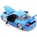 Cochesdemetal.es 2011 Porsche 911 (996) GT3 RS "Fast & Furious 5" Azul 1:24 Jada Toys 253203080