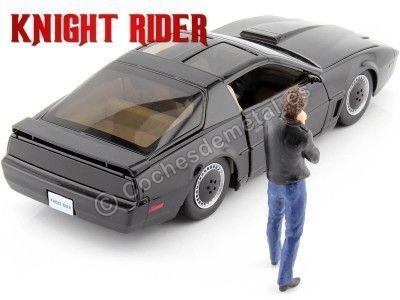 Cochesdemetal.es 1982 Pontiac Firebird Knight Rider + Michel Knight "KITT: El Coche Fantástico" 1:24 Jada Toys 30086 CTPL24003 2