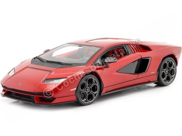 Cochesdemetal.es 2022 Lamborghini Countach LPI 800-4 Granate Metalizado 1:18 Maisto 31459