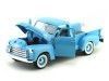 Cochesdemetal.es 1950 GMC 150 PickUp Azul 1:18 Lucky Diecast 92648