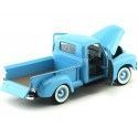 Cochesdemetal.es 1950 GMC 150 PickUp Azul 1:18 Lucky Diecast 92648