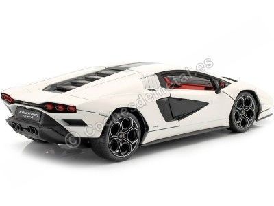 2022 Lamborghini Countach LPI 800-4 Blanco 1:18 Maisto 31459 Cochesdemetal.es 2