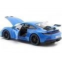 Cochesdemetal.es 2022 Porsche 911 (992) GT3 Azul 1:18 Food Premiere 31458 36458