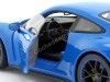 Cochesdemetal.es 2022 Porsche 911 (992) GT3 Azul 1:18 Food Premiere 31458 36458