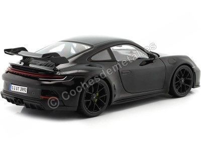 Cochesdemetal.es 2022 Porsche 911 (992) GT3 Negro 1:18 Maisto 31458 2