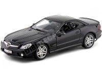 2009 Mercedes-Benz SL 65 AMG V12 Biturbo Negro 1:18 Maisto Premiere 36193