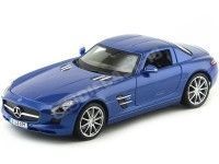 2010 Mercedes-Benz SLS AMG Gullwing Azul 1:18 Maisto Premiere 36196