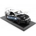 Cochesdemetal.es 2015 Ford Mustang GT 5.0 Police Blanco / Negro 1:18 Food 31397