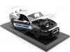 Cochesdemetal.es 2015 Ford Mustang GT 5.0 Police Blanco / Negro 1:18 Food 31397