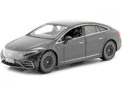 Cochesdemetal.es 2022 Mercedes-Benz EQS Sedan Gris Metalizado 1:27 Maisto 32902