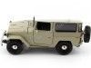 Cochesdemetal.es 1974 Toyota FJ40 Hard Top Beige / Blanco 1:24 Motor Max 79323