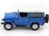 Cochesdemetal.es 1974 Toyota FJ40 Hard Top Azul / Blanco 1:24 Motor Max 79323