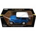 Cochesdemetal.es 1974 Toyota FJ40 Hard Top Azul / Blanco 1:24 Motor Max 79323