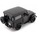 Cochesdemetal.es 1974 Toyota FJ40 Hard Top Negro Mate 1:24 Motor Max 79323