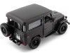 Cochesdemetal.es 1974 Toyota FJ40 Hard Top Negro Mate 1:24 Motor Max 79323