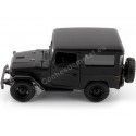 Cochesdemetal.es 1974 Toyota FJ40 Hard Top Negro Mate 1:24 Motor Max 79323