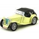 Cochesdemetal.es 1947 mg tc midget convertible amarillo 1:18 Lucky Diecast 92468