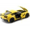 Cochesdemetal.es 2015 Chevrolet Corvette C7 Z06 Amarillo "Metal Kit" 1:24 MAISTO 39246