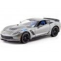 Cochesdemetal.es 2017 Chevrolet Corvette Grand Sport Graphite Metal Kit 1:24 Comida 39527