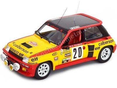 1981 Renault 5 Turbo Nº20 Saby/Le Saux Rally Monte Carlo 1:18 IXO Models 18RMC118.22 Cochesdemetal.es