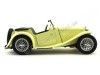 Cochesdemetal.es 1947 mg tc midget convertible amarillo 1:18 Lucky Diecast 92468