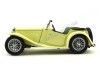 Cochesdemetal.es 1947 mg tc midget convertible amarillo 1:18 Lucky Diecast 92468