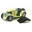 Cochesdemetal.es 1947 mg tc midget convertible amarillo 1:18 Lucky Diecast 92468